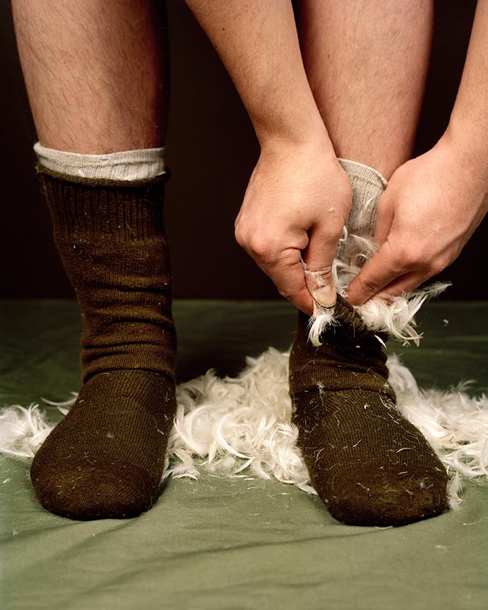 Nick Bontrager - Figure 183. Insulating socks